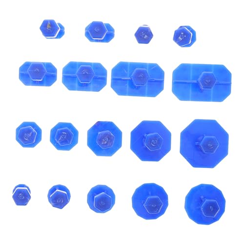 Mikinona 18 Stück Teiliges Dent Puller für Auto Hail Damage Repair Kit mit Zugtabs und Saugnäpfen zur Einfachen Dellenentfernung ohne Karosseriearbeiten Universelles Reparaturwerkzeug für von Mikinona