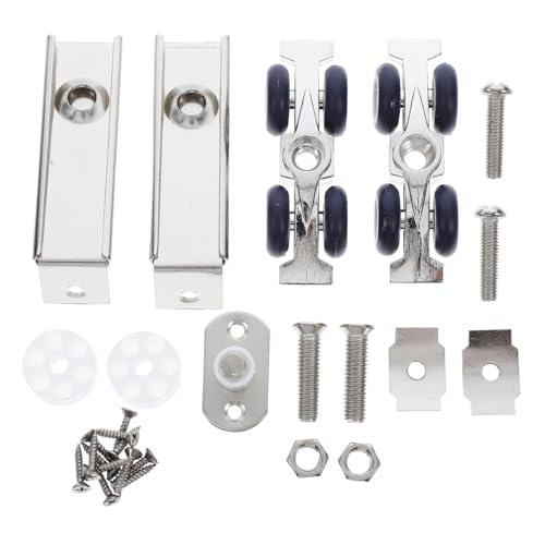 Mikinona 2 Sätze Zinklegierung Schiebetür Laufrollen Geräuscharm Flacher Kopf Langlebig Einfache Montage Ersatz für Kleiderschrank Fensterlaufschienen Vielseitig für Badezimmer und Mikinona 2 Sätze Zinklegierung Schiebetür Laufrollen Geräuscharm Flacher Kopf Langlebig Einfache Montage Ersatz für Kleiderschrank Fensterlaufschienen Vielseitig für Badezimmer und von Mikinona