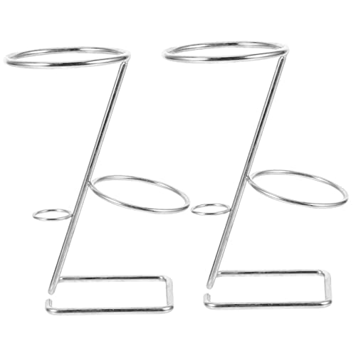 Mikinona 2 Stck Kegelhalter Popcorn Eiscreme Süßigkeiten Präsentationsständer für Partys Stabiler Standfuß Platzsparendes Design Langlebig und Dekorativ von Mikinona