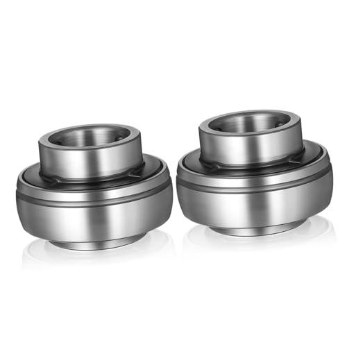 Mikinona 2 Stk. Teiliges Außenkugellager aus Edelstahl und Aluminiumlegierung Kugelgelagert Langlebig Verschleißfest Geräuscharm Hohe Tragfähigkeit Präzise Verarbeitung für Schwere von Mikinona