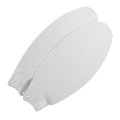 Mikinona 2 Stück Deckenventilator Flügel Ersatz aus Kunststoff Präzise Ausgewogene Lüfterblätter für Verbesserte Luftzirkulation und Vibrationsfreie Rotation Einfach zu Montieren für von Mikinona
