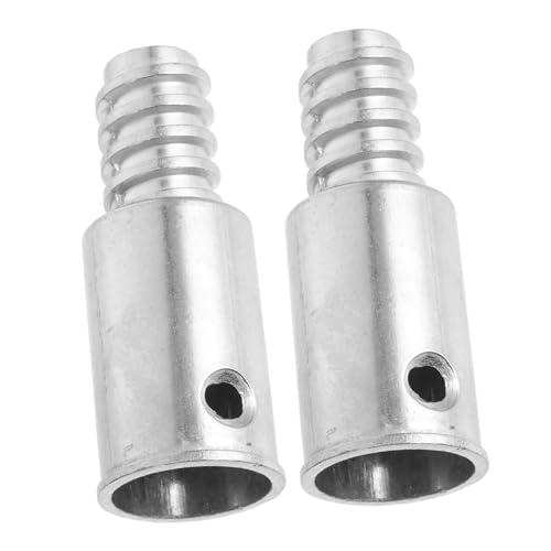 Mikinona 2 Stück Gewindeadapter Aluminiumlegierung Besenstiel Verbinder für Holz Aluminium Eisenstangen Vielseitig Kompatibel Schraub Nietbefestigung Stabiler Griffanschluss für Reinigungs Mikinona 2 Stück Gewindeadapter Aluminiumlegierung Besenstiel Verbinder für Holz Aluminium Eisenstangen Vielseitig Kompatibel Schraub Nietbefestigung Stabiler Griffanschluss für Reinigungs von Mikinona