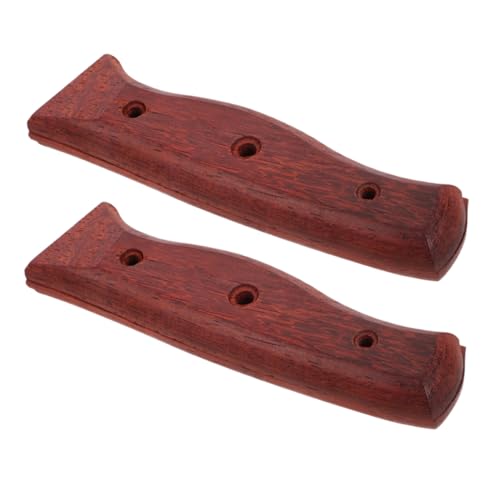 Mikinona 2 Stück Holz Cutter Griff Messergriff Ersatz Zubehör für Selbstgemacht Küchenmesser Ergonomisch Robust Komfortabel Vielseitig Einsetzbar von Mikinona