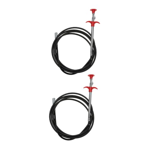 Mikinona 2 Stück Multifunktionales Biegsames Rohrreinigungswerkzeug Teilig mit Elastischem Griff zum Entfernen von Haaren Essensresten und Fremdkörpern aus Waschbecken Toilette und Abfluss Mikinona 2 Stück Multifunktionales Biegsames Rohrreinigungswerkzeug Teilig mit Elastischem Griff zum Entfernen von Haaren Essensresten und Fremdkörpern aus Waschbecken Toilette und Abfluss von Mikinona