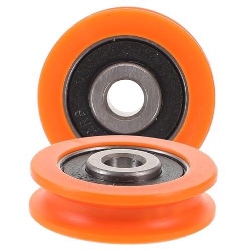 Mikinona 2 Stück Nylon Kugellager Ersatz Verschleißfest Rostfrei Industriekugellager Vielseitig Kompatibel Strapazierfähig Einfach zu Montieren Orange Mikinona 2 Stück Nylon Kugellager Ersatz Verschleißfest Rostfrei Industriekugellager Vielseitig Kompatibel Strapazierfähig Einfach zu Montieren Orange von Mikinona