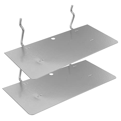Mikinona 2 Stück Pegboard Halterungen für Lochwand Vielseitige Organizer für Bastelzimmer Stabil und für Küche und Büro von Mikinona