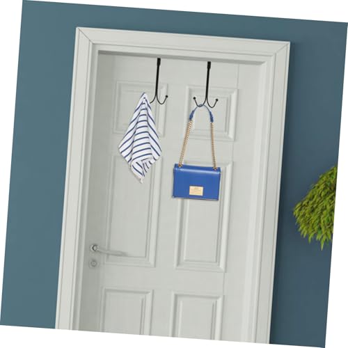Mikinona 2 Stück Punch Türhaken Kreative Türgarderobe ohne Bohren Vielseitige Kleiderhaken für Schlafzimmer Bad Küche Robustes Material zum Aufhängen von Jacken Hüten Handtüchern Taschen Mikinona 2 Stück Punch Türhaken Kreative Türgarderobe ohne Bohren Vielseitige Kleiderhaken für Schlafzimmer Bad Küche Robustes Material zum Aufhängen von Jacken Hüten Handtüchern Taschen von Mikinona