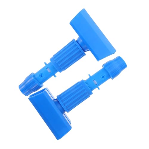 Mikinona 2 Stück Robuster Abnehmbarer Mop Stangenclip für Schnelle Kopfwechsel Zubehör für Effiziente Gewerblichen Umgebungen von Mikinona
