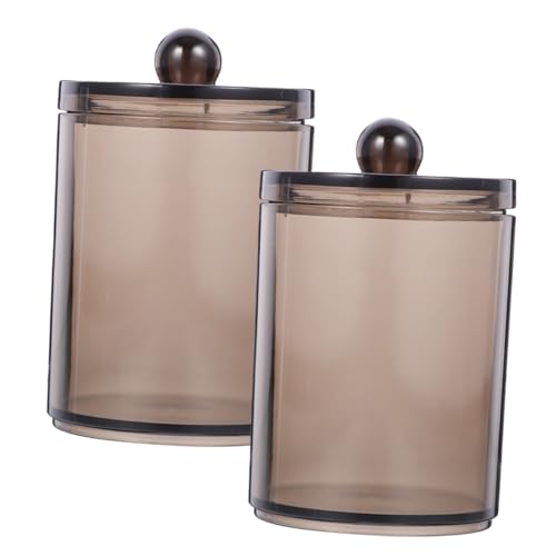 Mikinona 2 Stück Teiliges Baumwollstäbchen-boxen Schwarz-transparent Langlebiger Organizer mit Deckel Multifunktionaler Badezimmer-behälter zur Hygienischen Aufbewahrung Kleiner Gegenstände Mikinona 2 Stück Teiliges Baumwollstäbchen-boxen Schwarz-transparent Langlebiger Organizer mit Deckel Multifunktionaler Badezimmer-behälter zur Hygienischen Aufbewahrung Kleiner Gegenstände von Mikinona