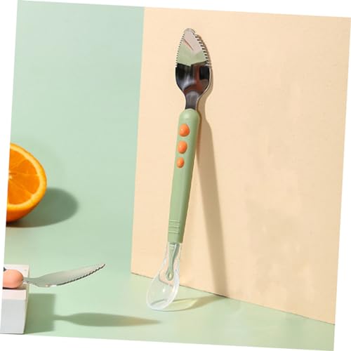 Mikinona 2 Stück Teiliges Edelstahl Weiche Kanten Multifunktional für Obst Gemüsebrei Leicht Bruchsicher Wiederverwendbar Geeignet für Kleinkinder und Babyernährung Mikinona 2 Stück Teiliges Edelstahl Weiche Kanten Multifunktional für Obst Gemüsebrei Leicht Bruchsicher Wiederverwendbar Geeignet für Kleinkinder und Babyernährung von Mikinona