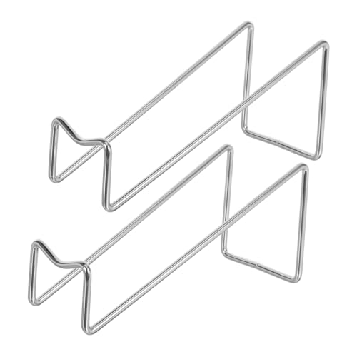 Mikinona 2 Stück Teiliges Edelstahl Weinregal Freistehend Geometrisches Design Platzsparender Flaschenhalter Offenes Pflegeleichtes Metallgestell für Küche und Wohnzimmer Mikinona 2 Stück Teiliges Edelstahl Weinregal Freistehend Geometrisches Design Platzsparender Flaschenhalter Offenes Pflegeleichtes Metallgestell für Küche und Wohnzimmer von Mikinona