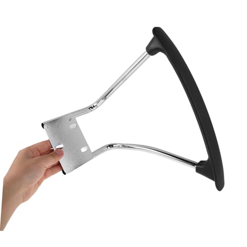 Mikinona 2 Stück Teiliges Ergonomisches Armlehnen Set aus Edelstahl für Bürostühle und Gaming stühle Kompatibel Verbesserte Stabilität und Komfort bei Langem Sitzen von Mikinona