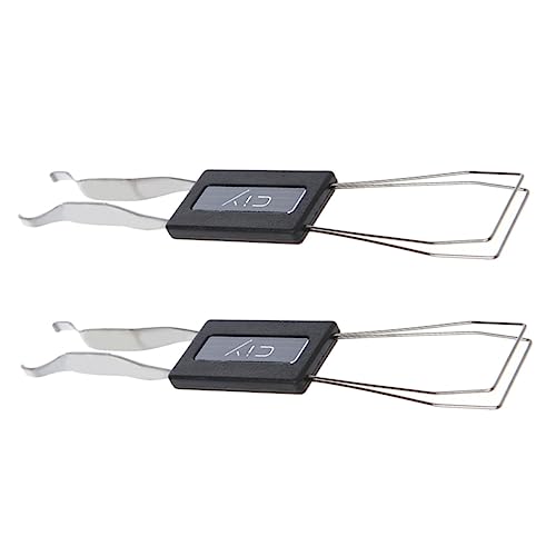 Mikinona 2 Stück Teiliges Keyboard Key Puller für Mechanische Tastaturen Kompakter Keycap Remover Dualer Draht Abzieher Kompatibel mit Meisten Mechanischen Tastaturen Werkzeug zum von Mikinona
