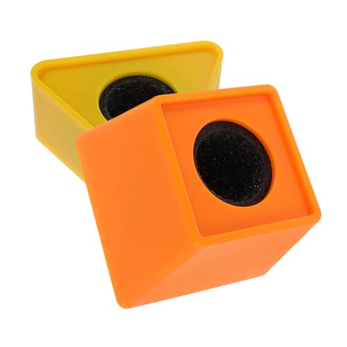 Mikinona 2 Stück Teiliges Mikrofonflaggen mit Dreieckigem und Trapezförmigem Design Leichte Interview Logo Station in Gelb und Orange für Kreatives Rollenspiel und Formenerkennung Mikinona 2 Stück Teiliges Mikrofonflaggen mit Dreieckigem und Trapezförmigem Design Leichte Interview Logo Station in Gelb und Orange für Kreatives Rollenspiel und Formenerkennung von Mikinona
