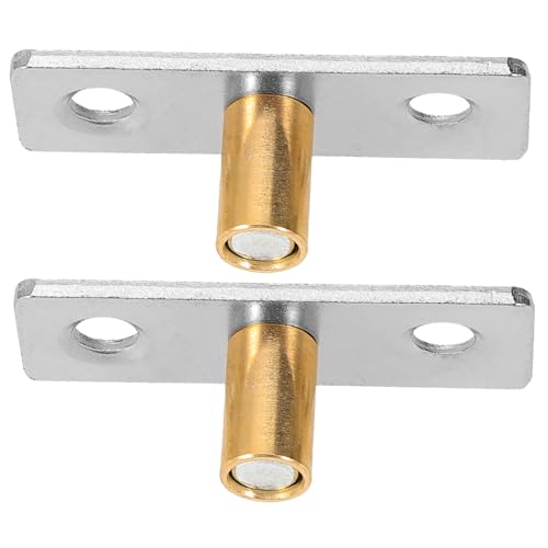 Mikinona 2 Stück Teiliges Schiebetür Bodenführung aus Metall Schwere Scheunentor Türrolle mit Kupferachse Leise und Reibungslose Laufrollen für Schrank Schiebetüren Einfache Montage für Mikinona 2 Stück Teiliges Schiebetür Bodenführung aus Metall Schwere Scheunentor Türrolle mit Kupferachse Leise und Reibungslose Laufrollen für Schrank Schiebetüren Einfache Montage für von Mikinona