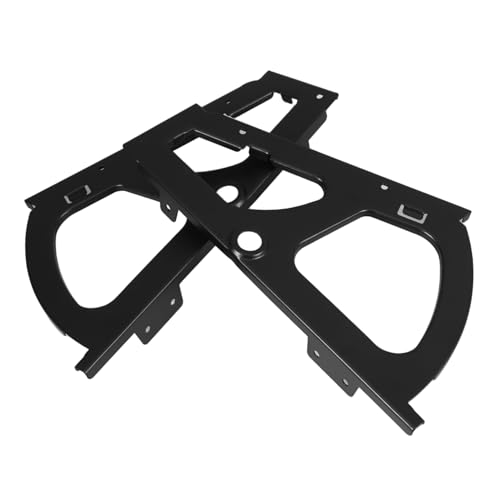 Mikinona 2 Stück Teiliges Schwarzes Schuhschrank scharnier Versteckte Metallbeschläge Einlagige Flip frame Konstruktion Robuste Möbel hardware für Einfache Montage Langlebig und Belastbar von Mikinona