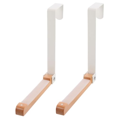 Mikinona 2 Stück Tür Rack Hänger Teiliges Faltbare Türhaken für Handtücher Mäntel und Taschen Robuste und Holzstruktur Platzsparender Organizer für Badezimmer Schlafzimmer und Kleine Räume Mikinona 2 Stück Tür Rack Hänger Teiliges Faltbare Türhaken für Handtücher Mäntel und Taschen Robuste und Holzstruktur Platzsparender Organizer für Badezimmer Schlafzimmer und Kleine Räume von Mikinona