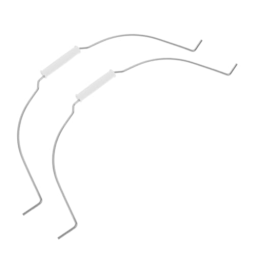 Mikinona 2 Stück Verstärkter Eimergriff Verzinkt Schwerlast Tragegriff Ersatzgriff für Haushalts Baustellen eimer Einfache Montage Robust Langlebig von Mikinona