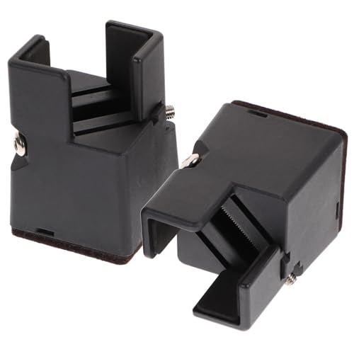 Mikinona 2 Stück Verstellbare Möbel erhöhungen Hohe Bett Riser Robuste Möbelheber für Schrank Tisch und Stuhl rutschfeste Anpassbare Unterstützung für Möbelfüße Schwarz Mikinona 2 Stück Verstellbare Möbel erhöhungen Hohe Bett Riser Robuste Möbelheber für Schrank Tisch und Stuhl rutschfeste Anpassbare Unterstützung für Möbelfüße Schwarz von Mikinona