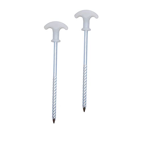 Mikinona 2 Stück Zeltheringe Spiralform Robuste Camping Heringe für Outdoor Hohe Druckfestigkeit Langlebig Geeignet für Berg und Verschiedene Böden Mikinona 2 Stück Zeltheringe Spiralform Robuste Camping Heringe für Outdoor Hohe Druckfestigkeit Langlebig Geeignet für Berg und Verschiedene Böden von Mikinona