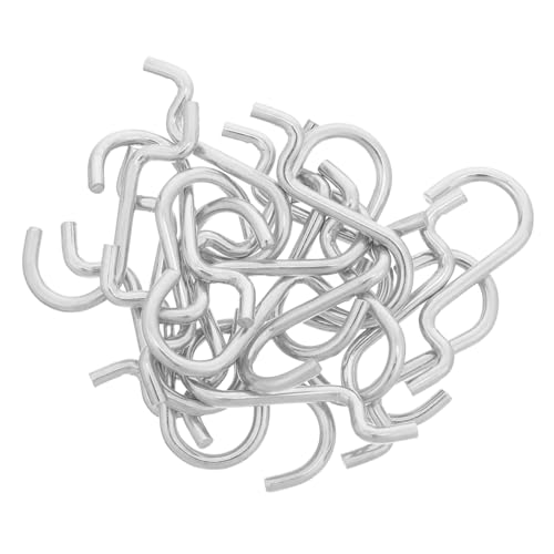 Mikinona 20 Stück Teiliges Pegboard Haken aus Robustem Metall Silberne Lochwandhaken für Werkstatt und Wandorganisation Installieren Sichere Kanten Vielseitige Aufbewahrungslösung für Mikinona 20 Stück Teiliges Pegboard Haken aus Robustem Metall Silberne Lochwandhaken für Werkstatt und Wandorganisation Installieren Sichere Kanten Vielseitige Aufbewahrungslösung für von Mikinona