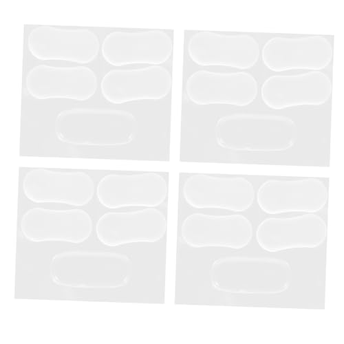 Mikinona 20 Stück Transparente WC Sitz Dämpfer Ersatzpolster Passend für Verschiedene Toilettendeckel Geräuschdämpfend Stoßfest Geeignet für Bad Hotel Schule Mikinona 20 Stück Transparente WC Sitz Dämpfer Ersatzpolster Passend für Verschiedene Toilettendeckel Geräuschdämpfend Stoßfest Geeignet für Bad Hotel Schule von Mikinona