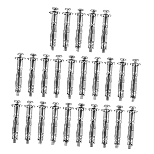 Mikinona 25 Stück Robuste Hohlraumdübel Schwerlast metallanker für Gipskarton und Hohlblocksteine Stabile Wandbefestigung für Ablagen Handläufe Spiegel und Sanitärmontage Mikinona 25 Stück Robuste Hohlraumdübel Schwerlast metallanker für Gipskarton und Hohlblocksteine Stabile Wandbefestigung für Ablagen Handläufe Spiegel und Sanitärmontage von Mikinona