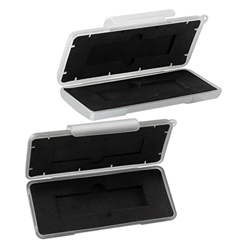 Mikinona 2stücke Schutzhülle Für Ssd Und Externe Speicher Stoßsicheres Gehäuse Aus Pp Mit Schaumstoffpolsterung Tragbare Aufbewahrungsbox Für Externe Speicher Und Langlebig Weiß Mikinona 2stücke Schutzhülle Für Ssd Und Externe Speicher Stoßsicheres Gehäuse Aus Pp Mit Schaumstoffpolsterung Tragbare Aufbewahrungsbox Für Externe Speicher Und Langlebig Weiß von Mikinona