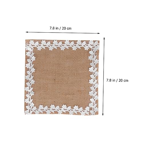 Mikinona 2stücke Tischset Küchenmatte Western-essensmatte Küchenunterlage Spitzenrandmatte Für Lebensmittel Aus Hochwertigem Material Im Amerikanischen Stil Beige Mikinona 2stücke Tischset Küchenmatte Western-essensmatte Küchenunterlage Spitzenrandmatte Für Lebensmittel Aus Hochwertigem Material Im Amerikanischen Stil Beige von Mikinona