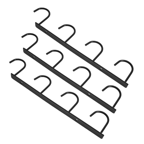 Mikinona 3 Stück Küchen Tassenhalter Unter Regal Haken aus Stabilem Metall für Kaffeebecher Vielseitig Einsetzbar zum Aufhängen von Tassen Kochutensilien Platzsparend und Robust Mikinona 3 Stück Küchen Tassenhalter Unter Regal Haken aus Stabilem Metall für Kaffeebecher Vielseitig Einsetzbar zum Aufhängen von Tassen Kochutensilien Platzsparend und Robust von Mikinona