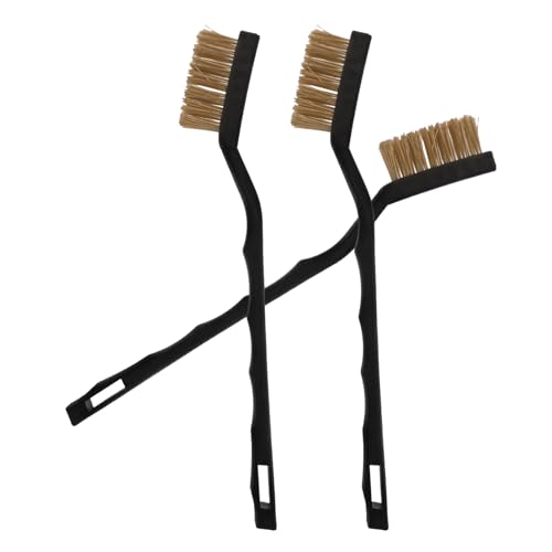 Mikinona 3 Stück Teiliges Messing drahtbürsten Kompakte Mini bürsten zum Reinigen und Polieren von Rost Schmutz Grillrost Vielseitig für Backofen Waschbecken Ziegel und Metallflächen Mikinona 3 Stück Teiliges Messing drahtbürsten Kompakte Mini bürsten zum Reinigen und Polieren von Rost Schmutz Grillrost Vielseitig für Backofen Waschbecken Ziegel und Metallflächen von Mikinona