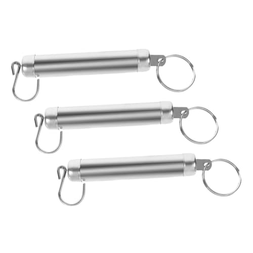 Mikinona 3 Stücke Teiliges Mechanisches Feder-hängewaagen Edelstahlhaken Tragbare Küchenwaage zum Aufhängen für Lebensmittel Gepäck und Outdoor-wiegen Präzise Handwaage für Vielseitige Mikinona 3 Stücke Teiliges Mechanisches Feder-hängewaagen Edelstahlhaken Tragbare Küchenwaage zum Aufhängen für Lebensmittel Gepäck und Outdoor-wiegen Präzise Handwaage für Vielseitige von Mikinona