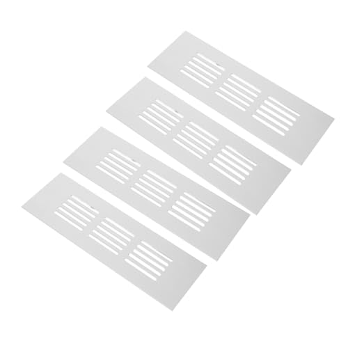 Mikinona 4 STÜCKE Lüftungsgitter Quadratische Belüftungsabdeckung mit Dickem Netz Einfache Montage Vielseitig für Schränke Schuhschränke Wandschlitze Fördert Luftzirkulation und Frische Mikinona 4 STÜCKE Lüftungsgitter Quadratische Belüftungsabdeckung mit Dickem Netz Einfache Montage Vielseitig für Schränke Schuhschränke Wandschlitze Fördert Luftzirkulation und Frische von Mikinona