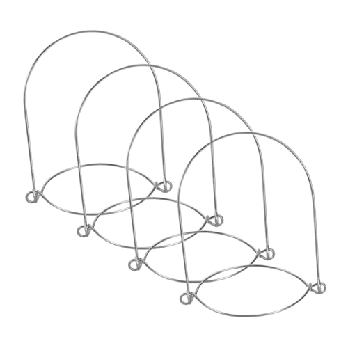 Mikinona 4 Stück Glashaken Aus Stahl Glasaufhänger Schlüsselhalter Drahtglashalter Küchenbedarf Drahtglasaufhänger Drahtgriffe Aufhänger Für Gläser Drahtgriff Für Einmachgläser von Mikinona