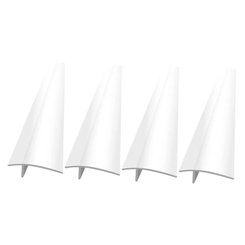 Mikinona 4 Stück Herdspaltabdeckung Teiliges Hitzebeständigem Silikon Flexible Küchenabdeckung für Lücken zwischen Herd und Arbeitsplatte Leicht Zuschneidbar Transparent Mikinona 4 Stück Herdspaltabdeckung Teiliges Hitzebeständigem Silikon Flexible Küchenabdeckung für Lücken zwischen Herd und Arbeitsplatte Leicht Zuschneidbar Transparent von Mikinona