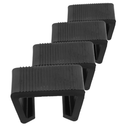 Mikinona 4 Stück Möbelbefestigungsklammern Für Gartenmöbel Outdoor Möbel Sofa Clip Klammern Für Couch Outdoor Möbelklammer Metall Couch Clips Sofa Möbelklammern Schwarzer von Mikinona