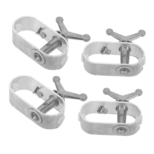 Mikinona 4 Stück Teiliges Stahlseil Spanner Robuster Drahtseil Tightener für Gartenprojekte und Gewächshäuser Einstellbare Spannung für Einfache Handhabung Mikinona 4 Stück Teiliges Stahlseil Spanner Robuster Drahtseil Tightener für Gartenprojekte und Gewächshäuser Einstellbare Spannung für Einfache Handhabung von Mikinona
