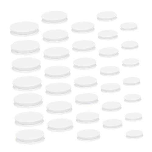 Mikinona 40 Stück Piggy Bank End Stopper aus Weißem Gummi Rundes Design Passgenaue Ersatzstopfen für Sparbüchse Langlebig und Einfach zu Wechseln als Deckel für Geldsparbox Mikinona 40 Stück Piggy Bank End Stopper aus Weißem Gummi Rundes Design Passgenaue Ersatzstopfen für Sparbüchse Langlebig und Einfach zu Wechseln als Deckel für Geldsparbox von Mikinona