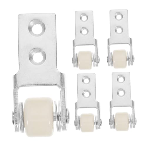 Mikinona 5 Stück Möbelrollen Tür Und Fensterrollen Esstischrad Schranktürrad Schiebetürrolle Schranktür Schieberadrolle Schranktürrolle Silbernes Nylon Mikinona 5 Stück Möbelrollen Tür Und Fensterrollen Esstischrad Schranktürrad Schiebetürrolle Schranktür Schieberadrolle Schranktürrolle Silbernes Nylon von Mikinona