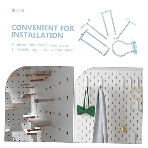 Mikinona 5 Stück Teiliges Metall pegboard haken Schwere Ausführung Einfach zu Montieren Vielseitig für Werkzeugaufbewahrung Robuste Metallkonstruktion für Garage und Werkbank Platzsparend Mikinona 5 Stück Teiliges Metall pegboard haken Schwere Ausführung Einfach zu Montieren Vielseitig für Werkzeugaufbewahrung Robuste Metallkonstruktion für Garage und Werkbank Platzsparend von Mikinona
