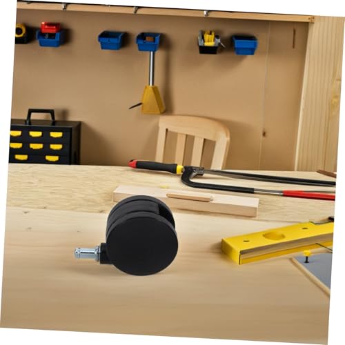 Mikinona 5 Stück Teiliges Möbelrollen mit Drehfunktion Geräuschlose Nylon lenkrollen für Bürostühle Sofas und Schränke Stabile Ersatzräder für Furniture Casters Büro und Zuhause Geeignet von Mikinona