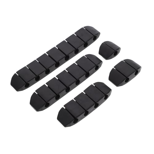 Mikinona 5 Stück Teiliges Selbstklebendes Kabelhalter Schreibtisch Praktischer Kabelorganizer zur Sicheren Fixierung von USB Strom Datenkabeln für Büro und Zuhause Mikinona 5 Stück Teiliges Selbstklebendes Kabelhalter Schreibtisch Praktischer Kabelorganizer zur Sicheren Fixierung von USB Strom Datenkabeln für Büro und Zuhause von Mikinona
