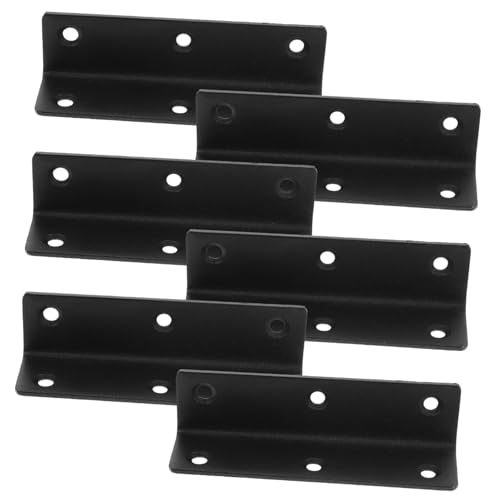 Mikinona 6 Stück Teiliges Edelstahl Eckverbinder Möbelhalterungen Langlebig Rostfrei Stabile Verbindung für Schrank Regal Tisch Stuhl Fensterrahmen Mikinona 6 Stück Teiliges Edelstahl Eckverbinder Möbelhalterungen Langlebig Rostfrei Stabile Verbindung für Schrank Regal Tisch Stuhl Fensterrahmen von Mikinona