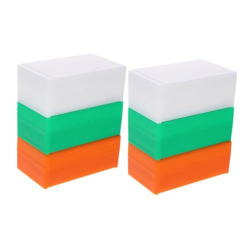 Mikinona 6 Stück Teiliges Kunststoff Mikroskop Objektträger Aufbewahrungsbox Robuster Slide Storage Organizer Kompakt und Vielseitig für Labor Schule und Forschungseinrichtungen von Mikinona
