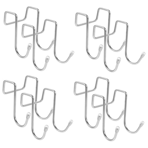 Mikinona 8 Stück Edelstahl S haken Doppelhaken zum Einhängen für Schrank Kleiderschrank Küche und Garten Rostfrei Vielseitig Verwendbar Einfache Montage ohne Bohren Mikinona 8 Stück Edelstahl S haken Doppelhaken zum Einhängen für Schrank Kleiderschrank Küche und Garten Rostfrei Vielseitig Verwendbar Einfache Montage ohne Bohren von Mikinona