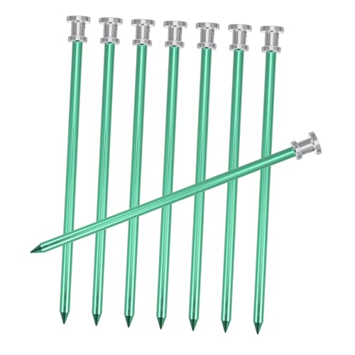 Mikinona 8 Stück Teiliges Aluminiumlegierung Zeltheringe Robust Langlebig Starke Zeltnägel für Camping Outdoor Zelt und Markise Widerstandsfähig gegen Verformung und Zufällige Farbe Mikinona 8 Stück Teiliges Aluminiumlegierung Zeltheringe Robust Langlebig Starke Zeltnägel für Camping Outdoor Zelt und Markise Widerstandsfähig gegen Verformung und Zufällige Farbe von Mikinona