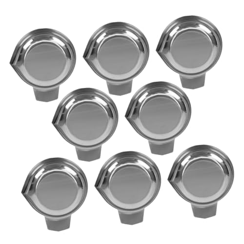 Mikinona 8 Stück Teiliges Edelstahl Wiegeschalen Präzise Digitale Waagschalen mit Ausguss Robust Kompakt für Schmuck Feinstoffe Flüssigkeiten und Laboranwendungen Mikinona 8 Stück Teiliges Edelstahl Wiegeschalen Präzise Digitale Waagschalen mit Ausguss Robust Kompakt für Schmuck Feinstoffe Flüssigkeiten und Laboranwendungen von Mikinona