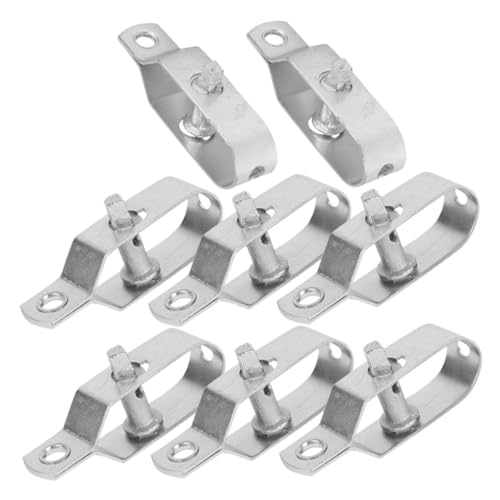 Mikinona 8 Stück Teiliges Stahlseil Spannschloss Heavy Duty Drahtseil Spanner Drahtkabel Zuggerät Rostfrei Langlebig für Garten Zaun und Drahtspannung von Mikinona
