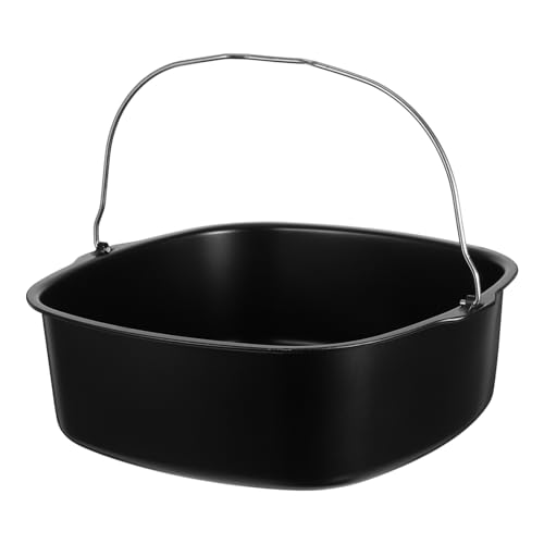 Mikinona Air Fryer Kuchenform Quadratisch Backfass aus Metall Abnehmbarer Hitzebeständiger Backkorb Langlebiges Spülmaschinenfestes Zubehör für Gleichmäßiges Backen und Einfache Reinigung Mikinona Air Fryer Kuchenform Quadratisch Backfass aus Metall Abnehmbarer Hitzebeständiger Backkorb Langlebiges Spülmaschinenfestes Zubehör für Gleichmäßiges Backen und Einfache Reinigung von Mikinona