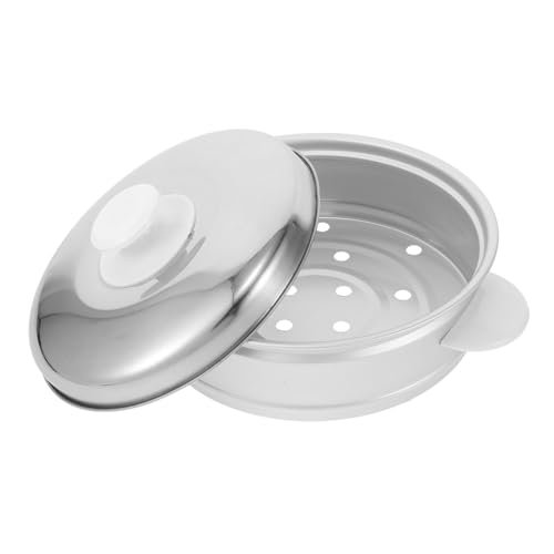 Mikinona Aluminium Dampfgarer Set Dampfgarer Zum Kochen Dampfkorb Für Obst Haushaltsdampfer Gemüsedampfkorb Dampfkörbe Dampfgarerhalter Dampfgarer Kochgeschirr Dampfschale von Mikinona